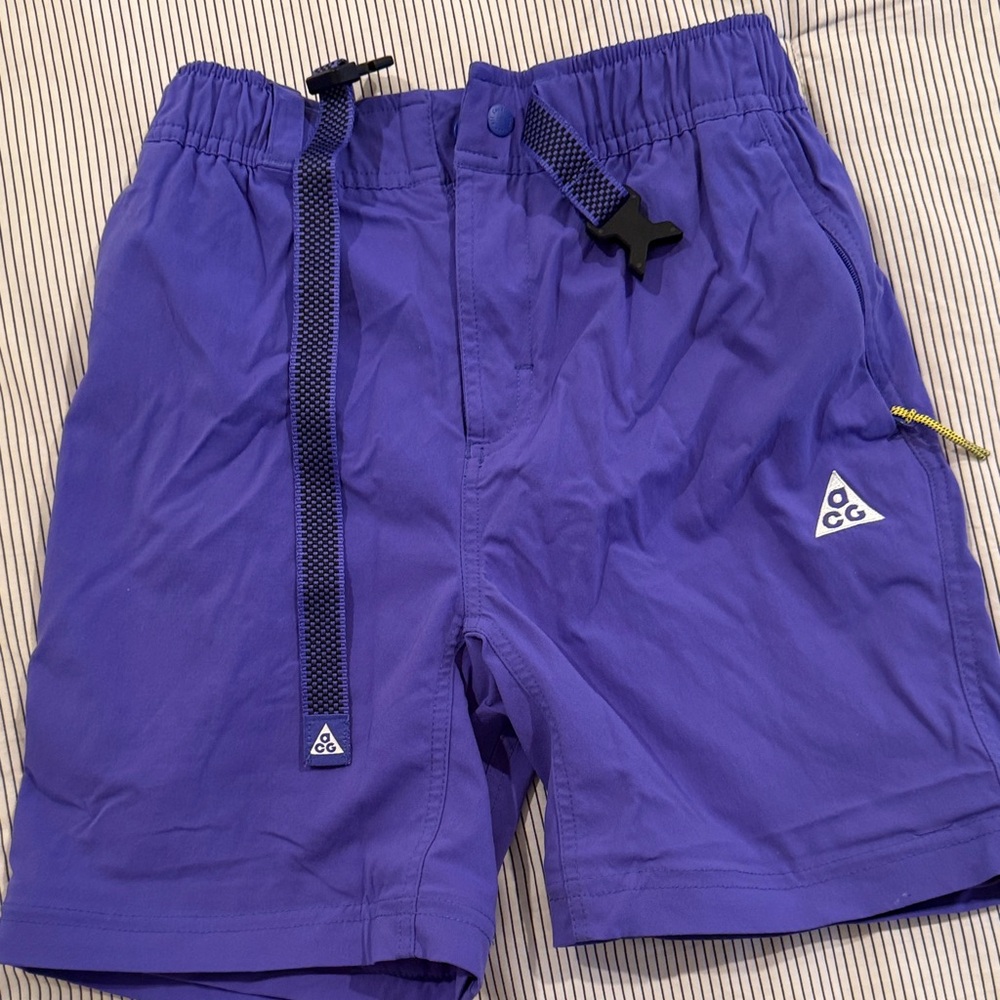 Nike ACG Kids Purple Shorts